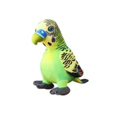 Peluche de Loro 20 cm - Colección Nueva Fauna-Verde - imagen 2