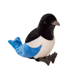 Peluche Urraca Azul 30 cm - Colección Nueva Fauna - imagen 3