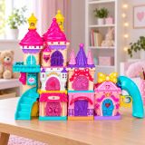 Castillo de Princesa con Luces y Sonidos 52 Piezas