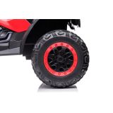 Quad Eléctrico Infantil S615 con Motor 4x80W, Batería 24V y Audio - Hasta 8 km/h-Rojo - imagen 3