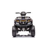 Quad Eléctrico Infantil S615 con Motor 4x80W, Batería 24V y Audio - Hasta 8 km/h-Amarillo - imagen 5