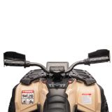 Quad Eléctrico Infantil Can-Am Outlander 4x4 DK-CA005 con Batería 24V, Ruedas EVA y Asiento de Cuero Ecológico - COLOR KAKI