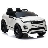 Coche Eléctrico para Niños Range Rover Evoque Blanco con 2 Motores, 12V y Control Remoto - imagen 3