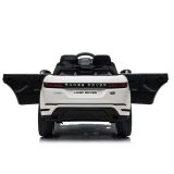 Coche Eléctrico para Niños Range Rover Evoque Blanco con 2 Motores, 12V y Control Remoto - imagen 6