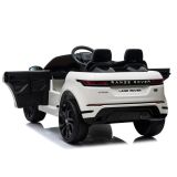 Coche Eléctrico para Niños Range Rover Evoque Blanco con 2 Motores, 12V y Control Remoto - imagen 7