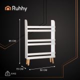 Estantería Infantil RUHHY de Madera MDF – 3 Estantes Abiertos para Libros y Juguetes - imagen 4
