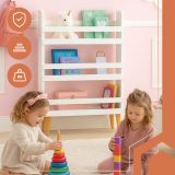 Estantería Infantil RUHHY de Madera MDF – 3 Estantes Abiertos para Libros y Juguetes - imagen 8