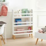 Estantería Infantil RUHHY de Madera MDF – 3 Estantes Abiertos para Libros y Juguetes - imagen 3