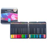 Set de 72 Lápices de Colores Acuarelables en Estuche Metálico - imagen 2