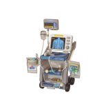 Set de Pequeño Doctor con Estetoscopio y Estación Móvil – Azul - imagen 3