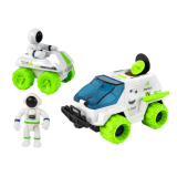 Set de Vehículos Espaciales 6 en 1 con Rover y Satélite - imagen 4