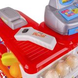 Supermercado de Juguete Grande con Carrito, Caja Registradora y Accesorios – Sonido y Luz - imagen 6