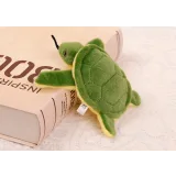 Llavero de Peluche Tortuga Verde con Sonido – 15 cm - imagen 2