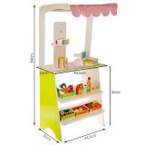 Puesto de Madera Infantil con Accesorios – Kruzzel 24888

