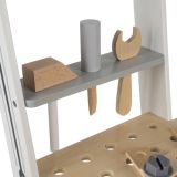 Correpasillos de Madera 3 en 1 – Herramientas, Mesa de Trabajo y Taller - imagen 9