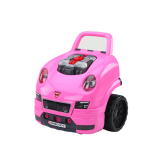 Taller y Coche de Ensamblaje DIY para Niños – Kit Interactivo Rosa

