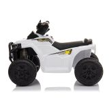 Quad Eléctrico Infantil XH116 Blanco con Motor de 35W y Batería 6V - Velocidad hasta 4 km/h - imagen 6