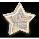 Estrella brillante grande con luz, 34 x 7 x 32 cm  - imagen 13