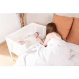 Cuna de Colecho Evolux en Color Blanco y Natural , Childhome