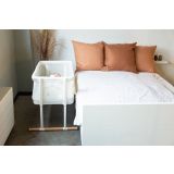 Cuna de Colecho Evolux en Color Blanco y Natural , Childhome