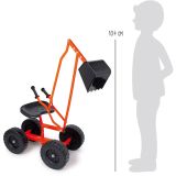 excavadora para niños legler