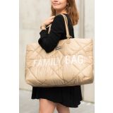 Bolso Family Bag Acolchado en Color Beige de Childhome- REBAJAS - 