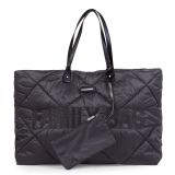 Bolso familiar Family Bag Acolchado Negro , Childhome