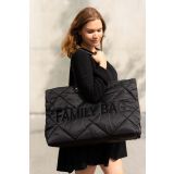 Bolso familiar Family Bag Acolchado Negro , Childhome