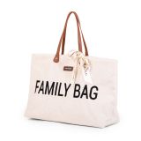 Bolso familiar Family Bag Osito Blanco Crudo , Childhome