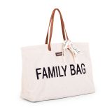 Bolso familiar Family Bag Osito Blanco Crudo , Childhome
