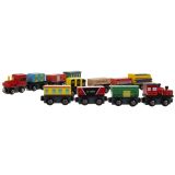 Ferrocarril de madera - tren 12 uds. - imagen 16