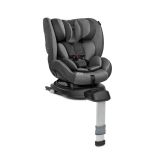 Silla de Coche Rio I-Size en Gris 40-105cm: Máxima Seguridad con un Toque Contemporáneo. Giratoria y con Pata de Apoyo