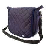 bolso mama cochecito azul marino caretero