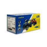 Correpasillos Goodyear Quad Ride-On para Niños de 1 a 3 Años – Sonidos, Volante Giratorio y Almacenaje