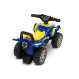 Correpasillos Goodyear Quad Ride-On - Niños de 1 a 3 Años – Sonidos, Volante Giratorio y Almacenaje-Azul - imagen 3