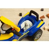 Correpasillos Goodyear Quad Ride-On para Niños de 1 a 3 Años – Sonidos, Volante Giratorio y Almacenaje