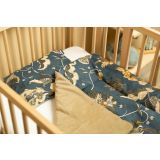 Juego de Cuna de terciopelo Edredón + Almohada Marruecos Beige - imagen 6