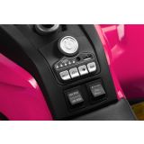 QUAD GIGANT rosa  Vehículo a Batería Todoterreno - Aventuras Off-Road para Niños con Control y Estilo