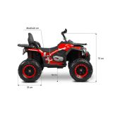 QUAD GIGANT rosa  Vehículo a Batería Todoterreno - Aventuras Off-Road para Niños con Control y Estilo