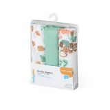Muselinas en Verde, Juego de 3 Piezas - Suavidad y Versatilidad para Bebés - imagen 2