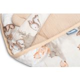 Saco Swaddle de Muselina para Capazo 'Brown Cops' - Confort y Práctica en Cada Salida