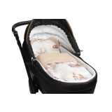 Conjunto para Cochecito: Almohada y Manta de Muselina - Marrón - imagen 2