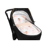 Conjunto para Cochecito de Bebé: Manta y Almohada en Muselina - Hadas Rosas - imagen 2