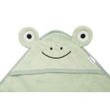 Toalla de Baño Suave con Capucha Rana 90x90 cm - Verde - imagen 3