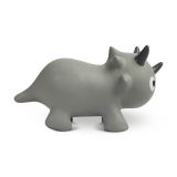 Dinosaurio Infable de goma para NIños que salta-Gris - imagen 3