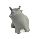 Dinosaurio Infable de goma para NIños que salta-Gris - imagen 5