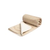 Manta de Felpa Suave 80x100 cm para Bebés-Beige - imagen 2