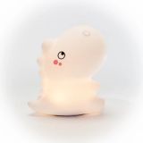 Lámpara Nocturna de Silicona en Forma de Dinosaurio INNOGIO GIO-110 con Luz LED Multicolor - imagen 3