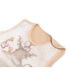 Saco de Dormir para Bebés S (45x70 cm) – Marrón Hierba, Algodón Hipoalergénico con Cremallera Bidireccional - imagen 4