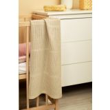 Manta de Verano Calada para Bebé - Modelo Lacy - 110 x 70 cm-Beige - imagen 5